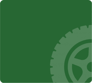 green tire graphic
